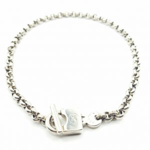 Collar de cadena5 con cierre de candado