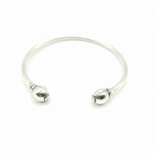 Pulsera rígida tu y yo lisa