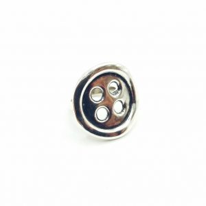 Anillo botón de zamak