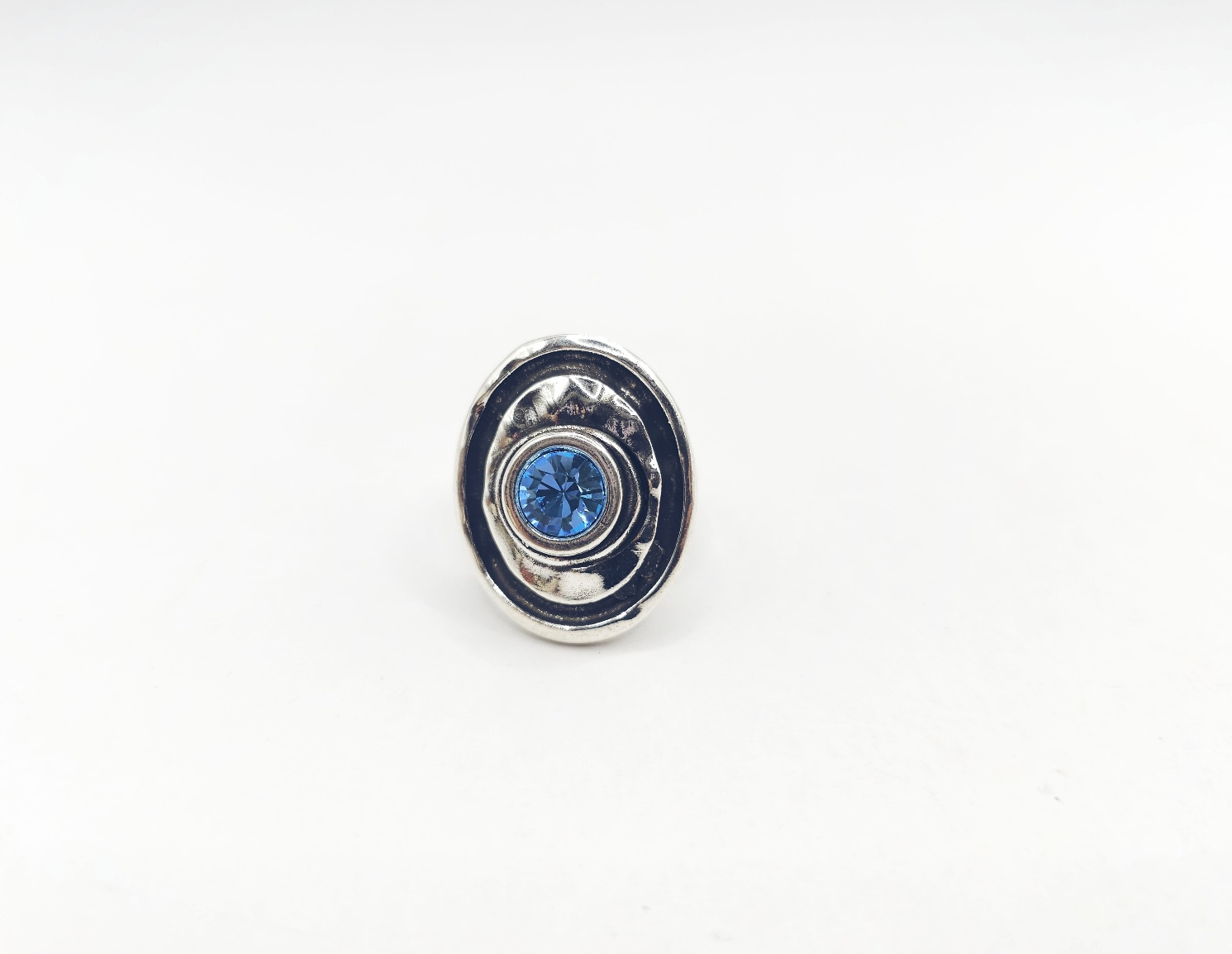 Anillo con cristal central - Imagen 7