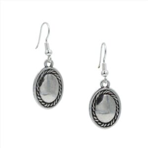 Pendientes gipy ovalados con greca