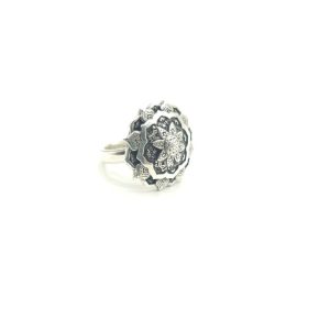 Anillo de mandala de zamak
