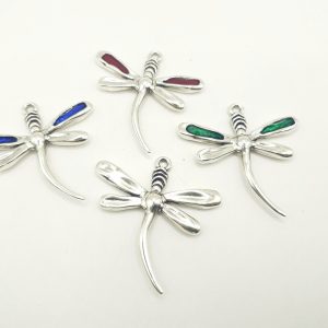 Colgante libélula esmaltada