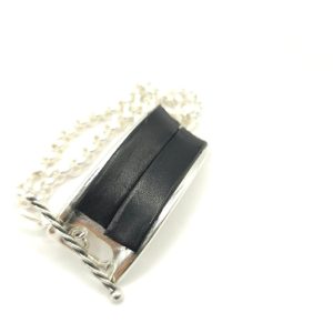 Pulsera de cadena4 con conector rectangular