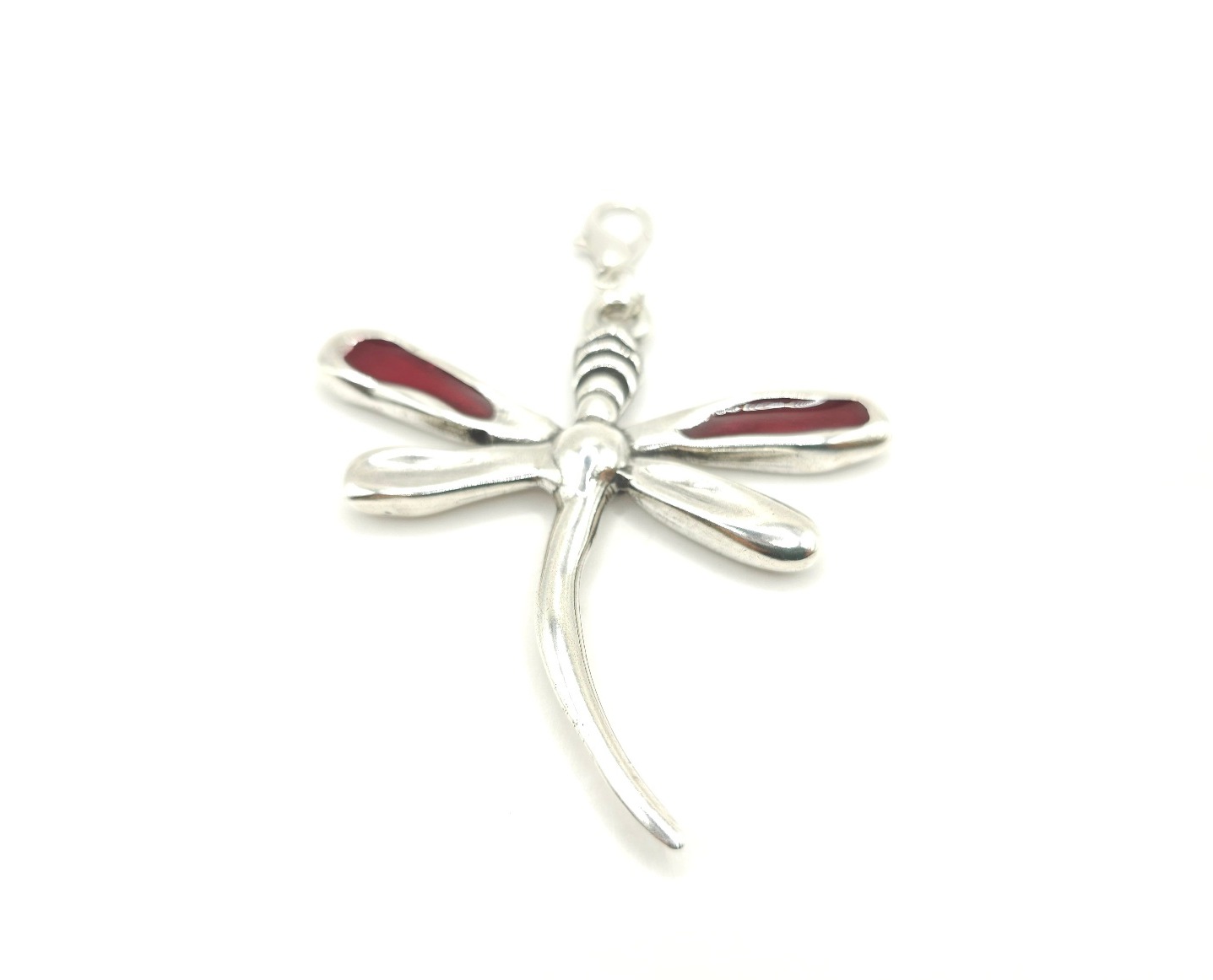 Collar de cuero con libélula - Imagen 4