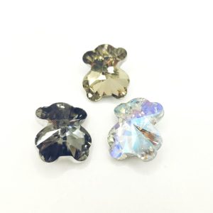 Colgante oso de cristal