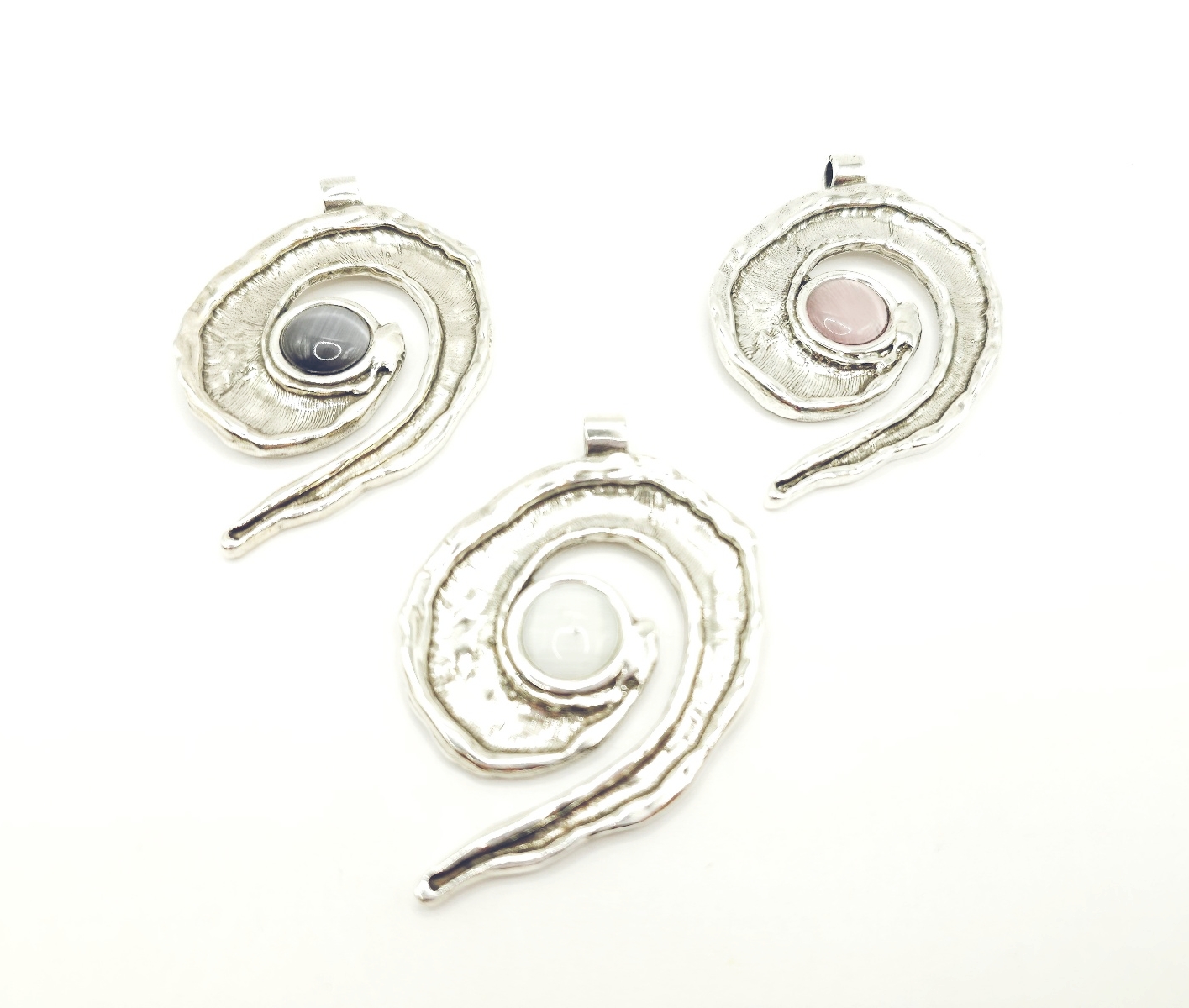 Colgante de caracola espiral