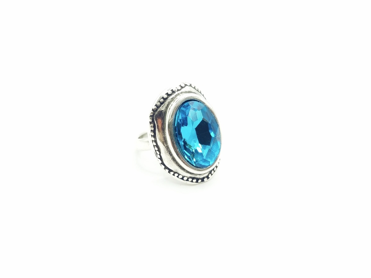 Anillo ovalado de cristal - Imagen 5