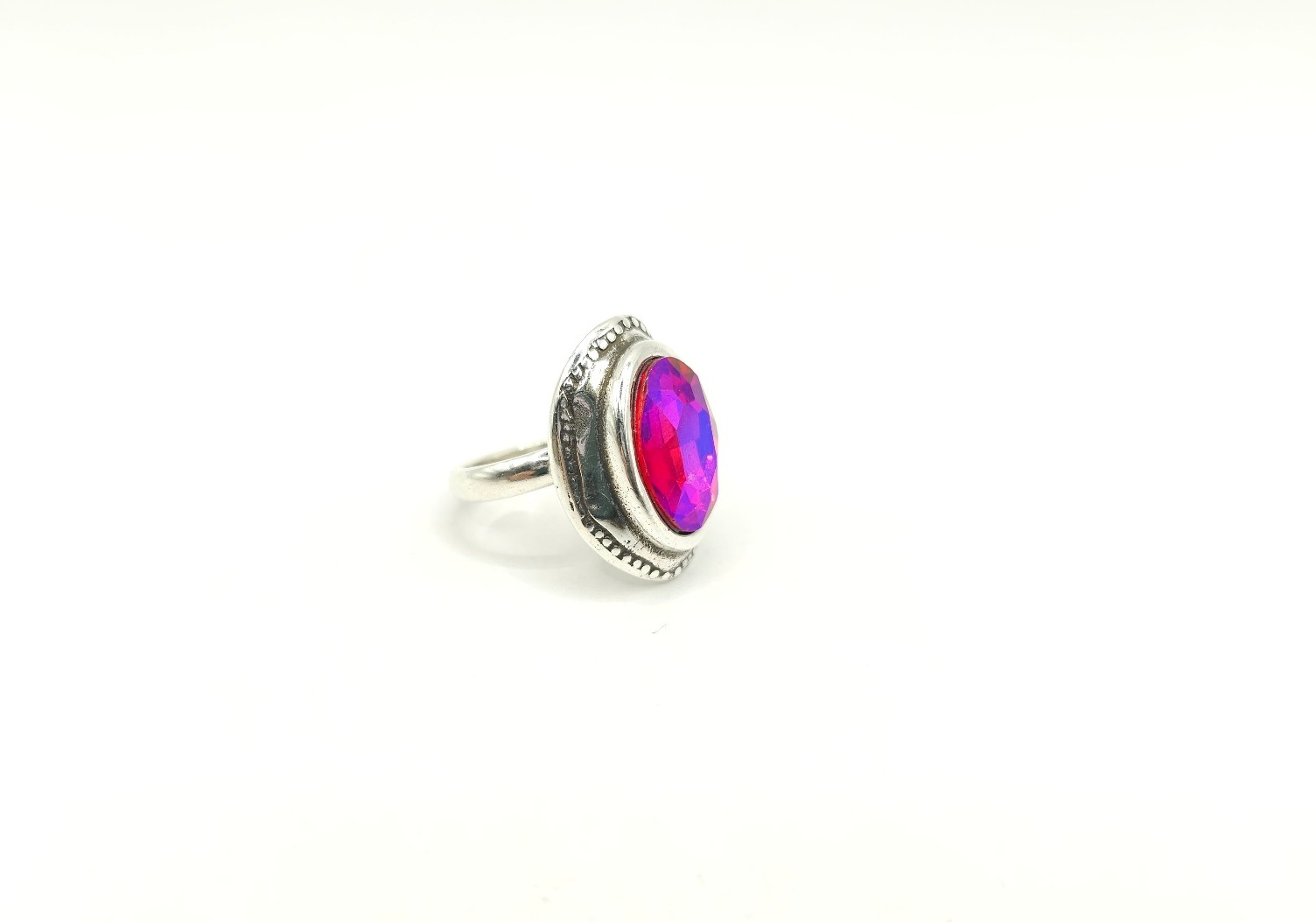 Anillo ovalado de cristal - Imagen 3