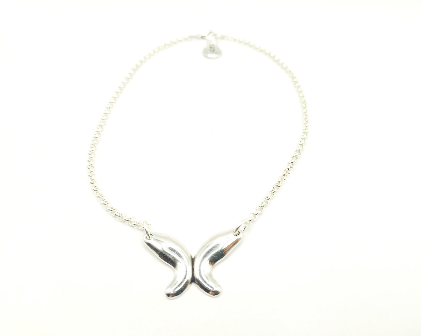 Collar de cadena2 con mariposa