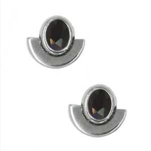 Pendientes media luna cortos