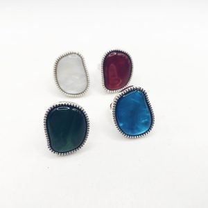 Anillo irregular bordado irregular