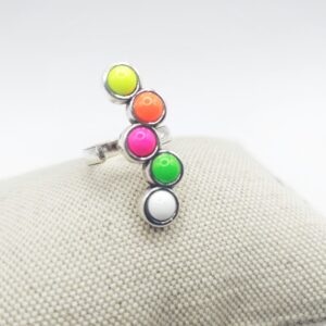 Anillo alargado fluor