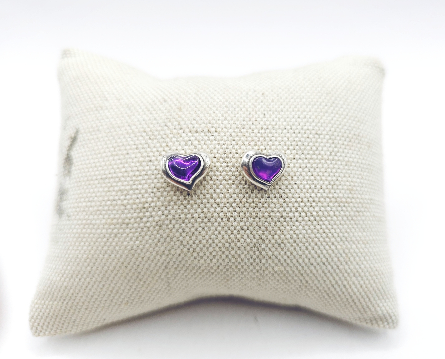 Pendientes corazon cristal - Imagen 2