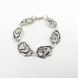Pulsera hoja irregular pequeña