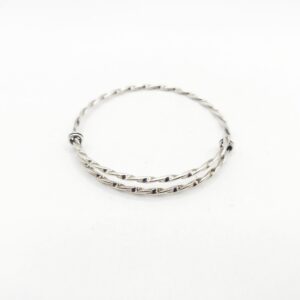 Pulsera torzada doble
