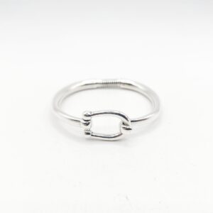 Pulsera rigida abierta de estribo