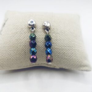 Pendientes triple cristal