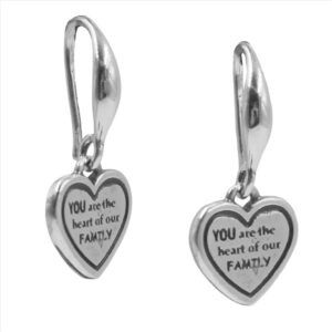 Pendientes gipy con colgante corazon