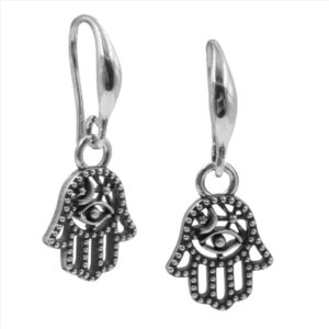 Pendientes gipy con mano de Fatima