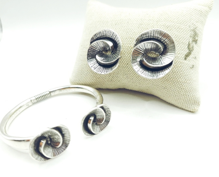 Pendientes de caracola reliá - Imagen 2