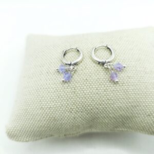 Pendientes gipy con tupis de cristal