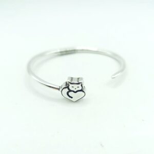Pulsera rigida amor gatuno
