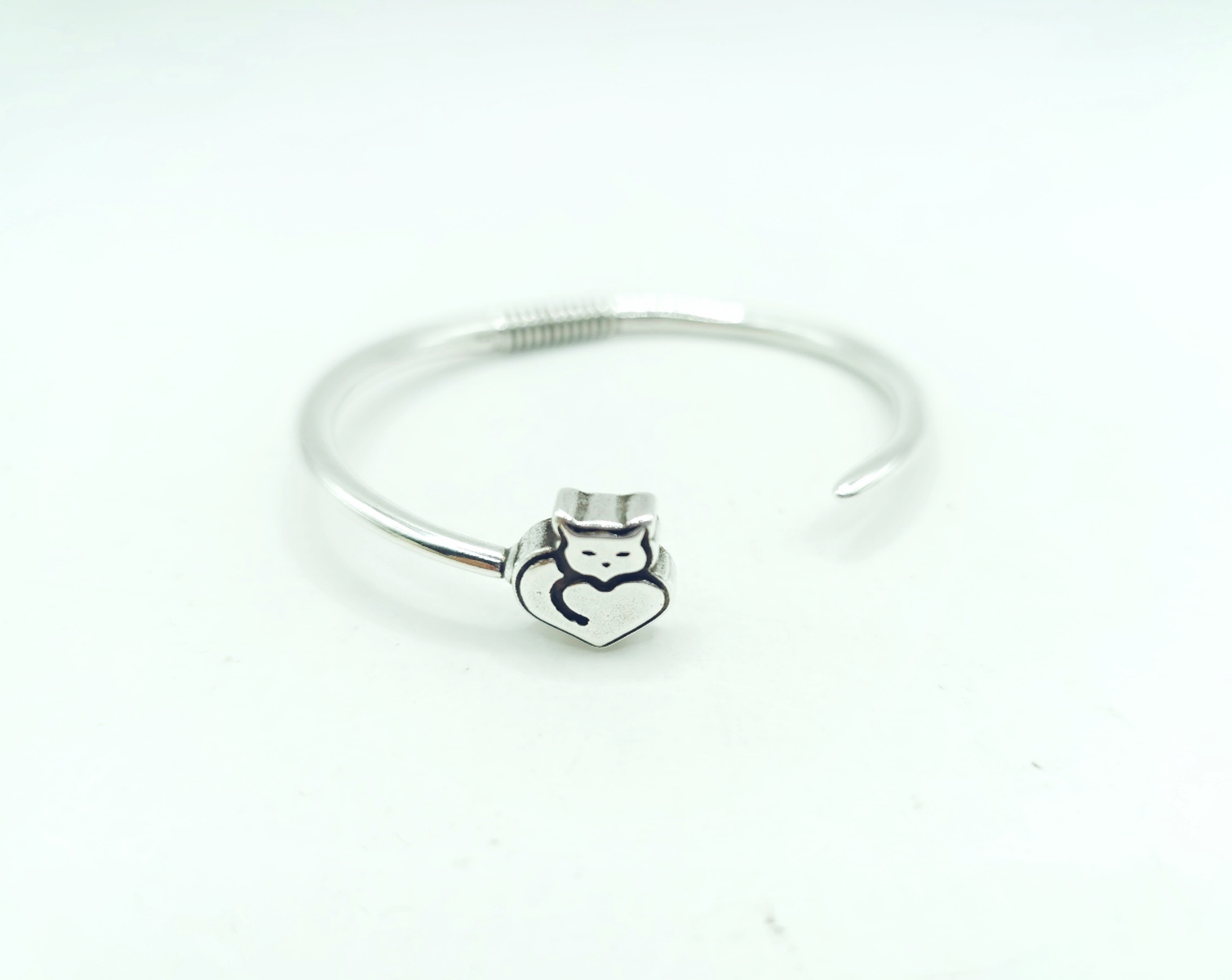 Pulsera rigida amor gatuno