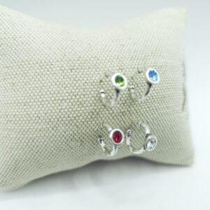 Pendientes aros mini