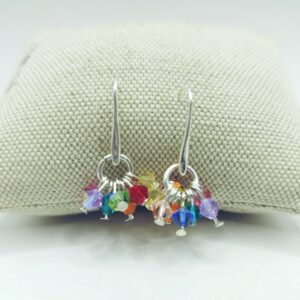Pendientes gipy largo con cristales