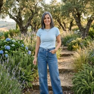 Pantalones vaqueros con estrellas