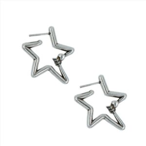 Pendientes estrella con flecha