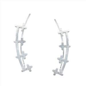 Pendientes trepadores de cruces