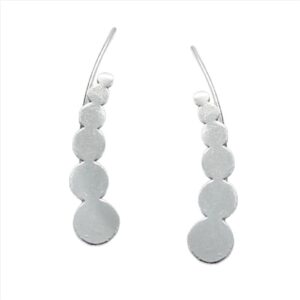 Pendientes trepadores de circulos