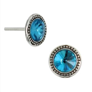 Pendientes redondo puntos