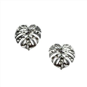 Pendientes hoja abierta