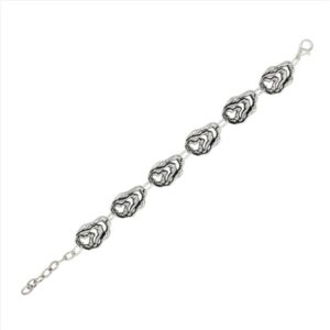 Pulsera hoja irregular pequeña