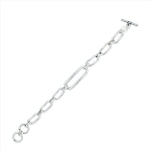Pulsera de eslabones curvados