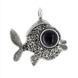 Colgante de pez con ojo