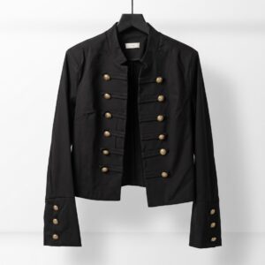 Chaqueta tela con botones