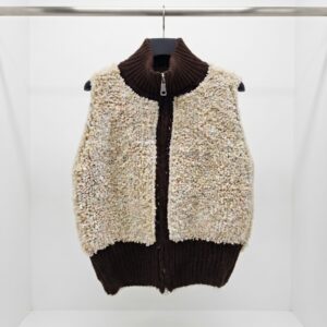 Chaqueta sin mangas de borreguito