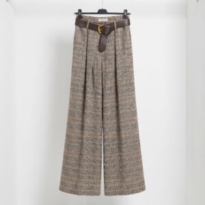 Falda pantalon cuadrados larga